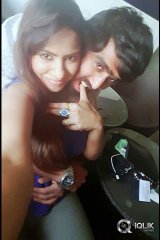 Sri Reddy and Abhiram Daggubati Leaked Pics